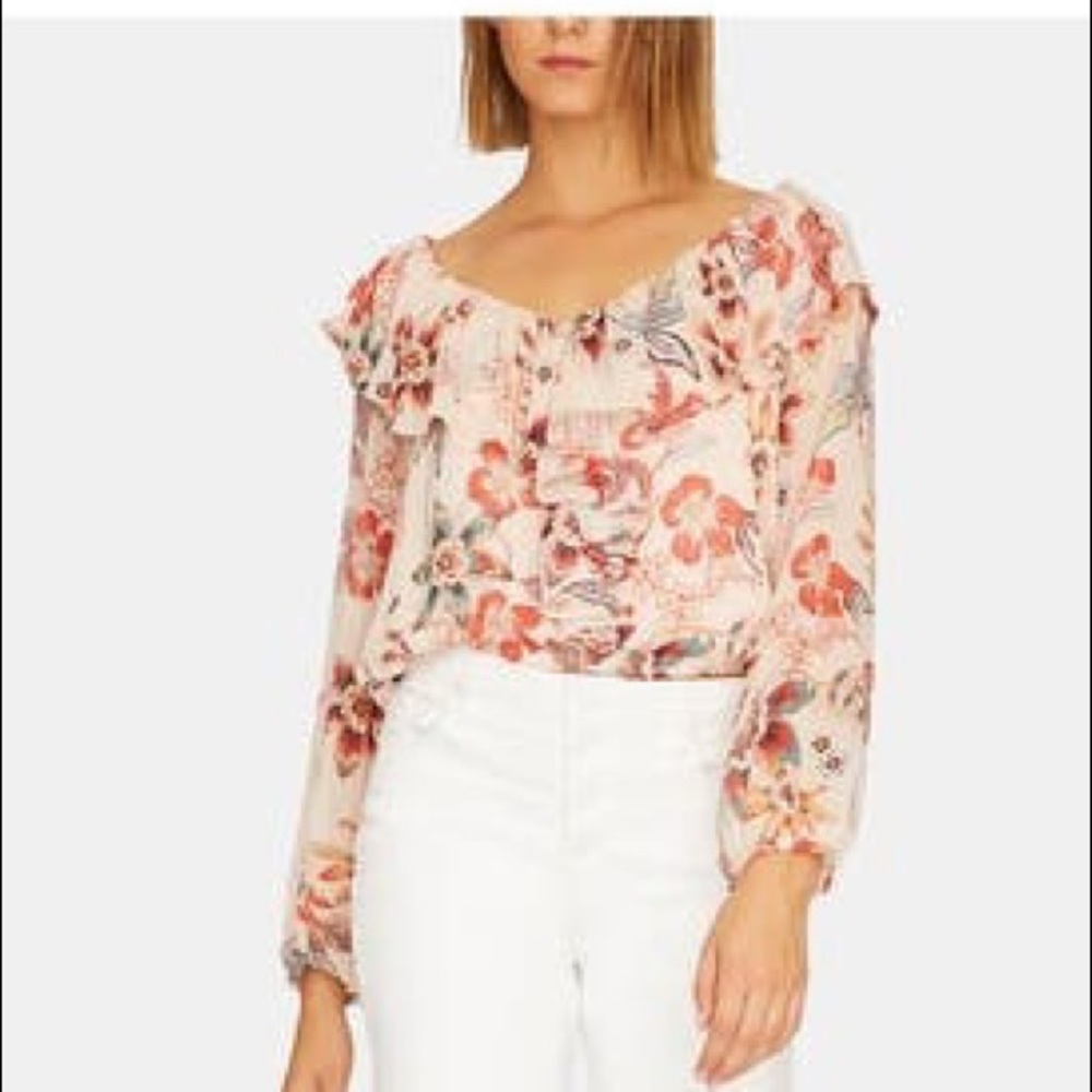 Sanctuary long sleeve blouse -- NWT